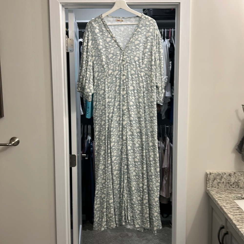 Faherty maxi dress